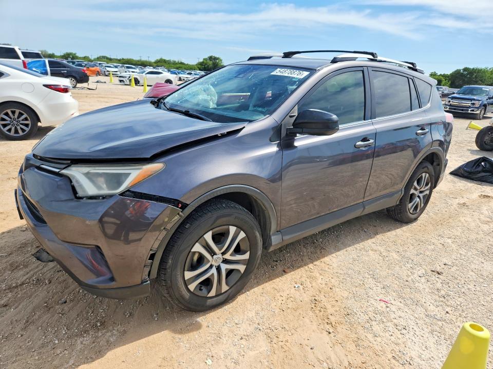 2018 Toyota Rav 4 VIN JTMZFREV1JJ166893 COPART salvage auction — FRONT END, Tx - Salvage Vehicle Title, sold $4,899 on 2026-07-26 (photo 1)
