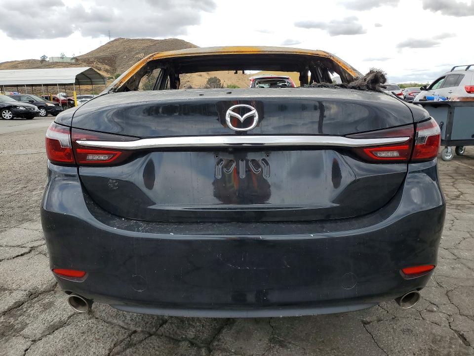 2021 Mazda 6 VIN JM1GL1UM1M1601958 COPART salvage auction — BURN, Ca - Non-Repairable Vehicle Cert, sold $325 on 2026-07-09 (photo 6)