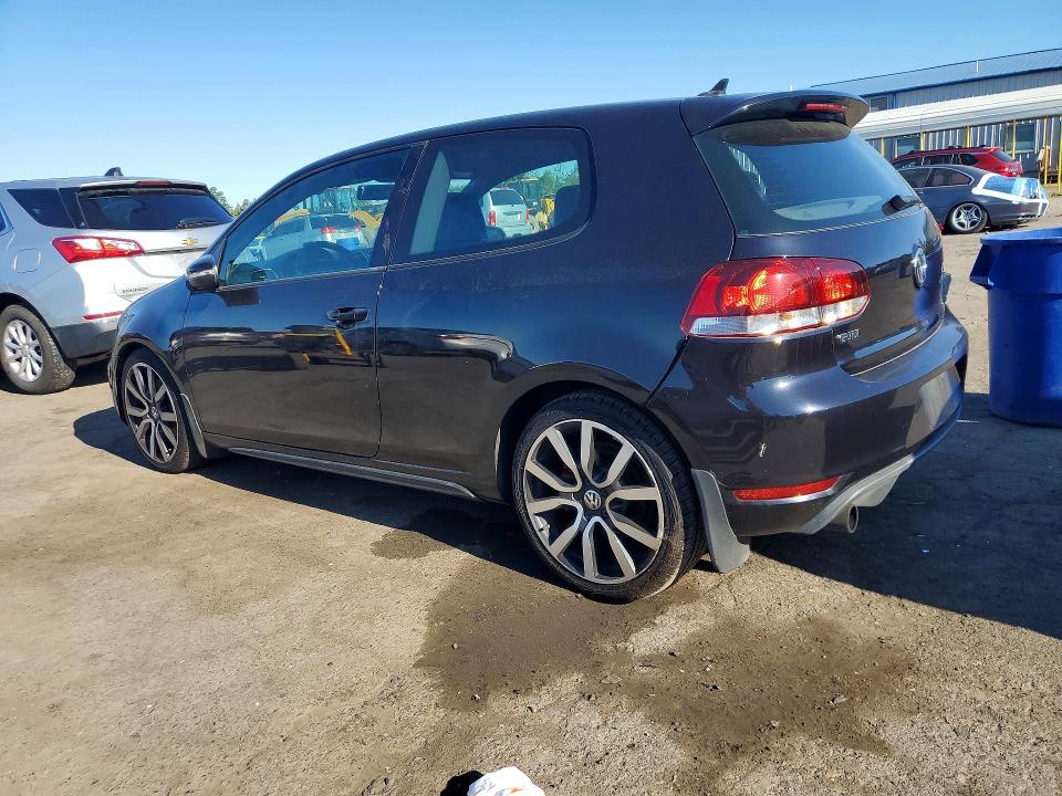 2012 Volkswagen Gti VIN WVWED7AJ5CW204062 COPART salvage auction — REAR END, Pa - Certificate Of Salvage, sold $3,100 on 2026-08-04 (photo 2)