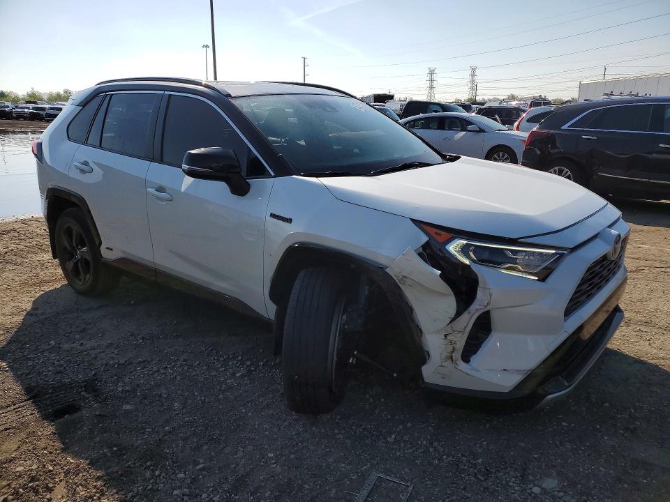 2019 Toyota VIN JTMEWRFV9KJ021793 COPART salvage auction — FRONT END, MI - CERTIFICATE OF TITLE, sold $14,600 on 2026-07-31 (photo 4)