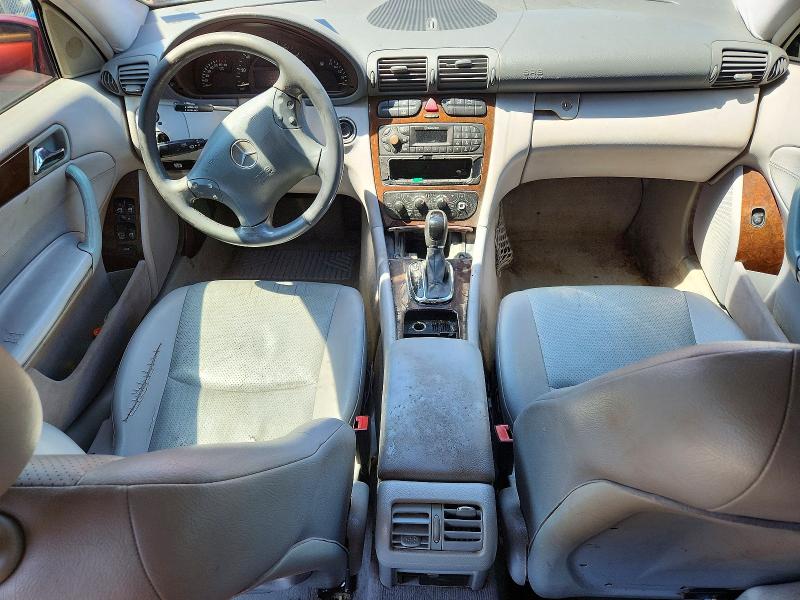 2002 Mercedes-benz C class VIN WDBRF61J62F181815 COPART salvage auction — FRONT END, MD - CERT OF SALVAGE > 75% DAMAGE, sold $200 on 2026-07-10 (photo 8)