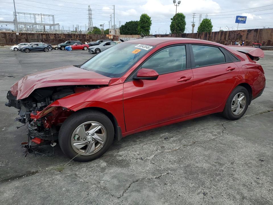2025 Hyundai Elantra VIN KMHLL4DG0SU051752 COPART salvage auction — FRONT END, Ca - Salvage Certificate, sold $4,150 on 2026-07-22 (photo 1)