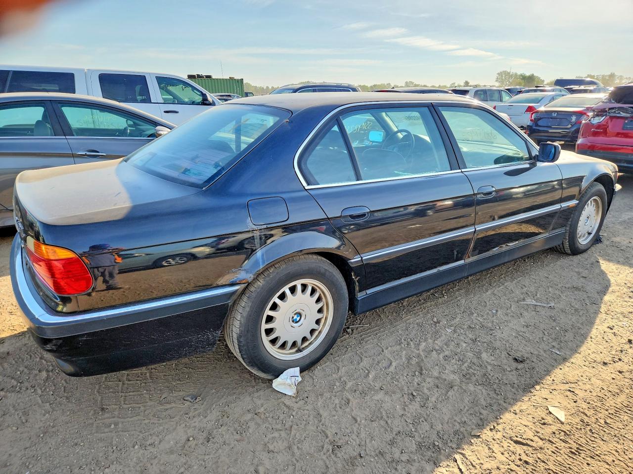 2000 BMW 7 Series VIN WBAGH8342YDP11785 COPART salvage auction — Minor Dent/Scratches, IL - CERTIFICATE OF TITLE, sold $1,150 on 2026-07-02 (photo 3)