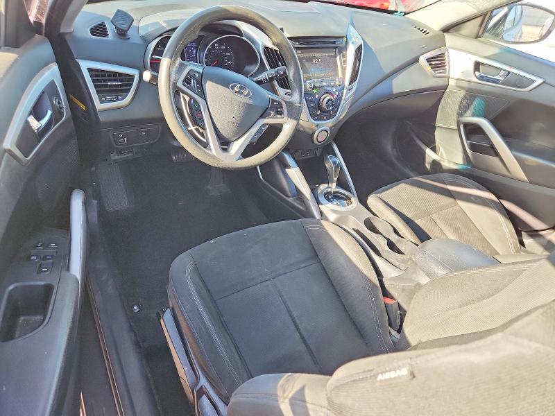 2016 Hyundai Veloster VIN KMHTC6AD6GU285634 COPART salvage auction — FRONT END, Ut - Salvage Certificate, sold $800 on 2026-07-24 (photo 8)