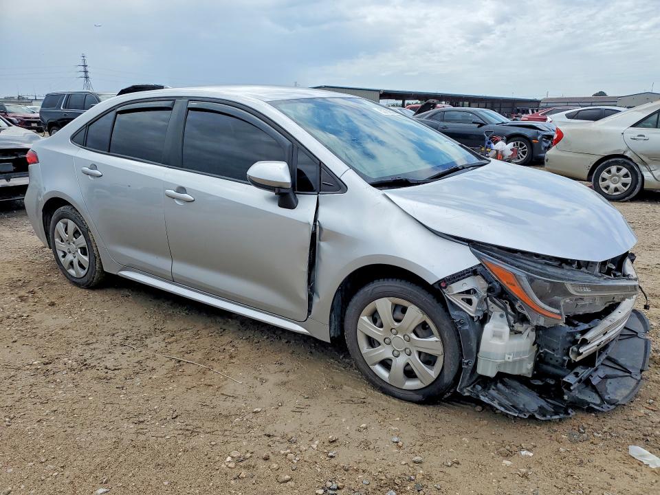 2021 Toyota Corolla VIN JTDEPMAE1MJ141548 COPART salvage auction — FRONT END, Tx - Salvage Vehicle Title, sold $4,200 on 2026-07-10 (photo 4)