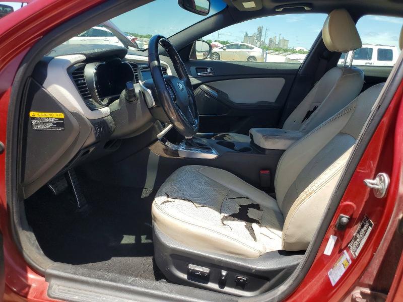 2013 Kia Optima VIN 5XXGR4A66DG122929 COPART salvage auction — REAR END, Tx - Salvage Vehicle Title, sold $1,000 on 2026-07-02 (photo 7)