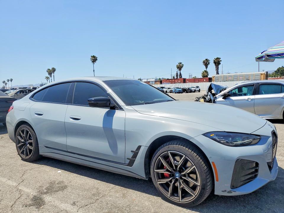 2024 BMW I4 VIN WBY43AW04RFS79810 COPART salvage auction — MINOR DENT/SCRATCHES, Ca - Salvage Certificate, sold $24,300 on 2026-07-28 (photo 4)