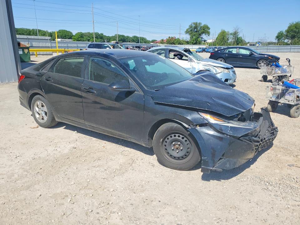 2021 Hyundai Elantra VIN KMHLL4AG2MU173584 COPART salvage auction — FRONT END, Ia - Cert Of Title-Salvage Title, sold $2,600 on 2026-07-17 (photo 4)