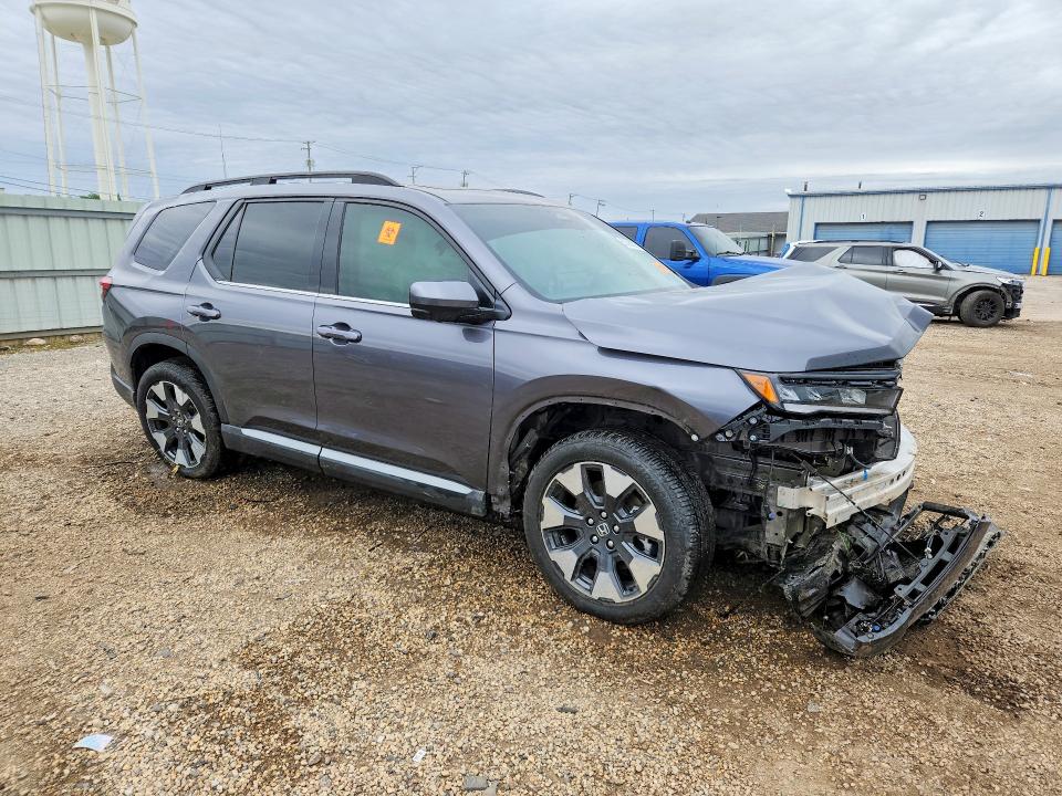 2026 Honda Pilot VIN 5FNYG1H79TB003507 COPART salvage auction — ROLLOVER, Il - Salvage Certificate, sold $7,600 on 2026-07-31 (photo 4)