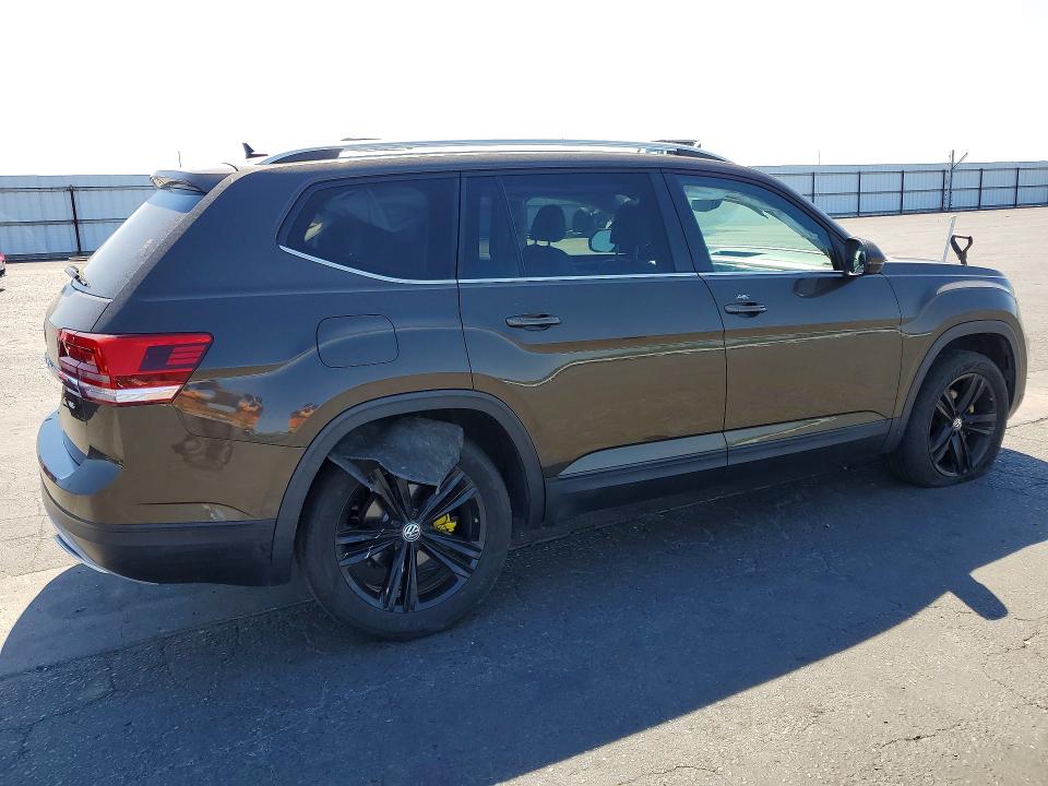 2019 Volkswagen Atlas VIN 1V2WR2CA7KC561781 COPART salvage auction — UNDERCARRIAGE, CA - SALVAGE CERTIFICATE, sold $4,100 on 2026-07-02 (photo 3)