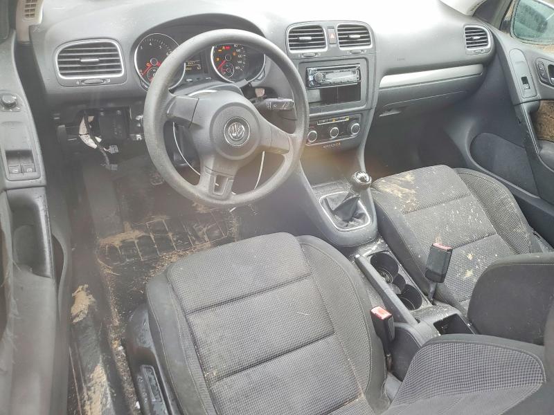 2012 Volkswagen Golf VIN WVWAB7AJ6CW247989 COPART salvage auction — MECHANICAL, Tx - Certificate Of Title, sold $900 on 2026-07-31 (photo 8)
