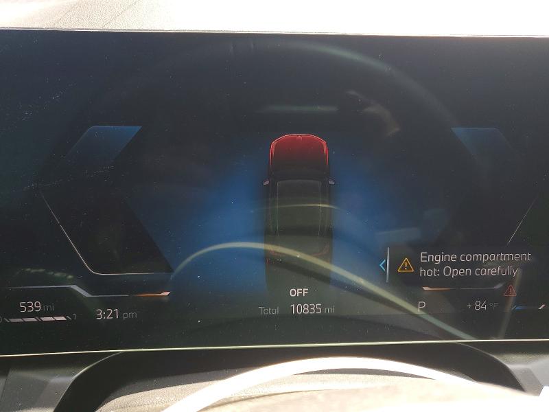 2025 BMW X3 VIN 5UX53GP01S9127994 COPART salvage auction — HAIL, OH - CERT OF TITLE-SALVAGE, sold $32,000 on 2026-07-02 (photo 9)