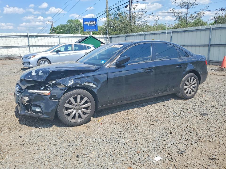 2014 Audi A4 VIN WAUBFAFL8EN040669 COPART salvage auction — FRONT END, Nj - Cert Of Title-Salvage, sold $425 on 2026-07-28 (photo 1)