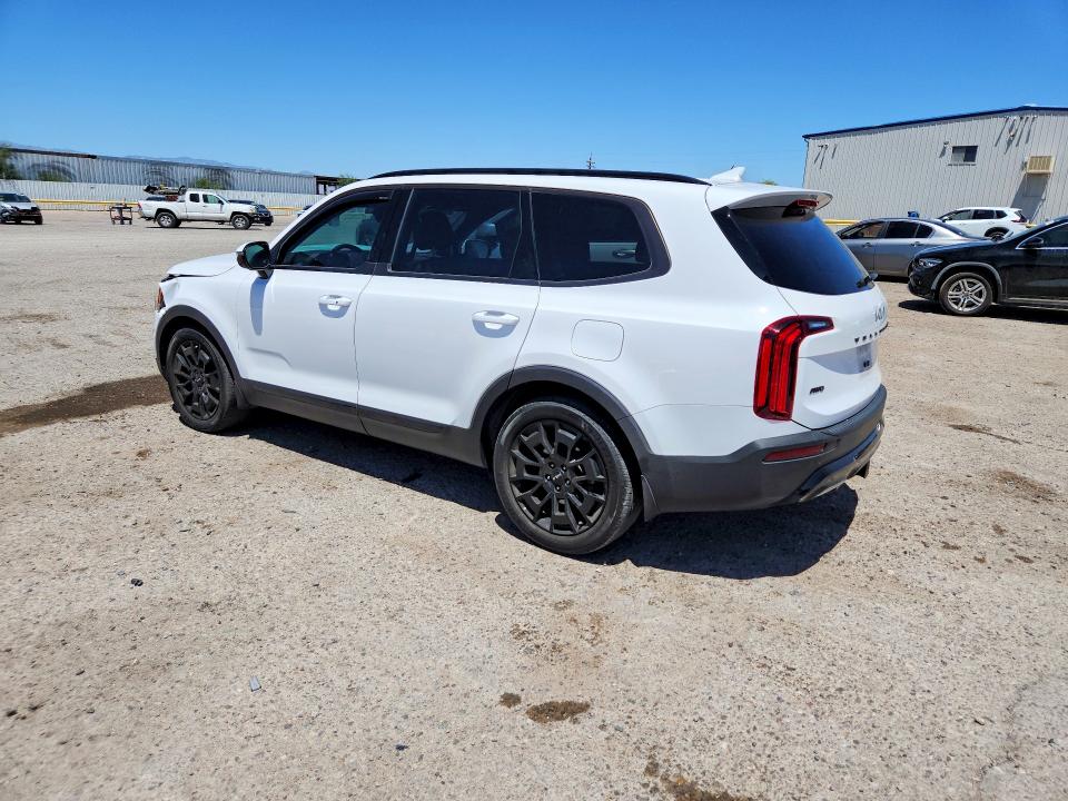 2022 Kia Telluride VIN 5XYP5DHC3NG293741 COPART salvage auction — FRONT END, Az - Cert Of Title - Salvage, sold $7,500 on 2026-07-10 (photo 2)