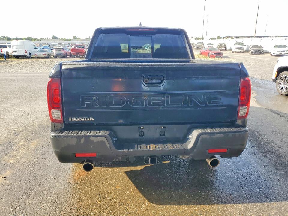 2025 Honda Ridgeline VIN 5FPYK3F57SB038628 COPART salvage auction — FRONT END, Ca - Non-Repairable Vehicle Cert, sold $6,200 on 2026-07-27 (photo 6)