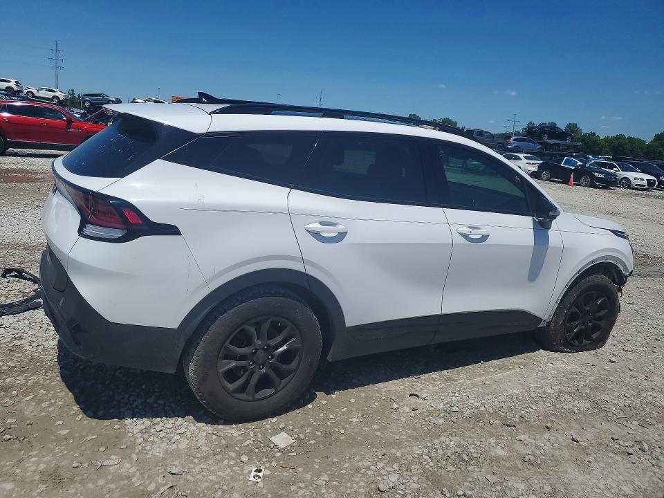 2025 Kia Sportage VIN 5XYK7CDF8SG260146 COPART salvage auction — FRONT END, Oh - Cert Of Title-Salvage, sold $250 on 2026-07-24 (photo 3)