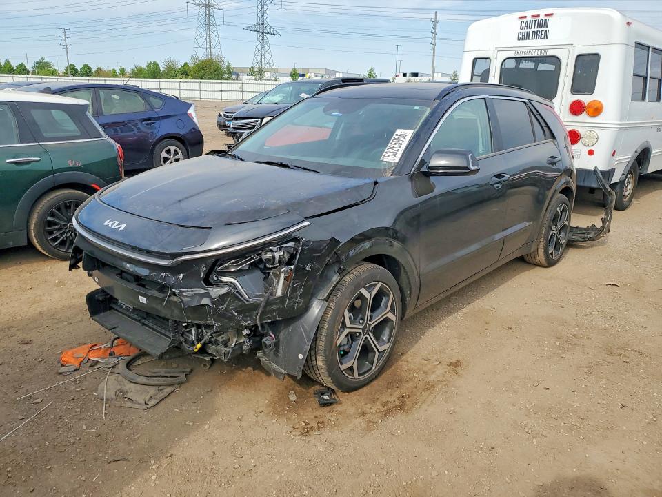 2024 Kia VIN KNDCR3LEXR5144344 COPART salvage auction — FRONT END, Il - Salvage Certificate, sold $8,500 on 2026-07-07 (photo 1)