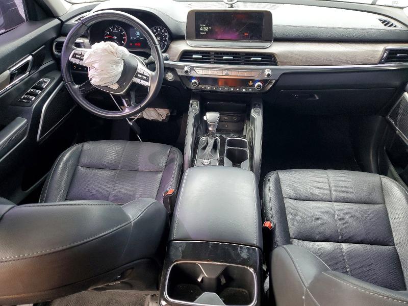 2021 Kia Telluride VIN 5XYP34HC5MG106150 COPART salvage auction — FRONT END, Fl - Certificate Of Destruction, sold $5,200 on 2026-07-10 (photo 8)