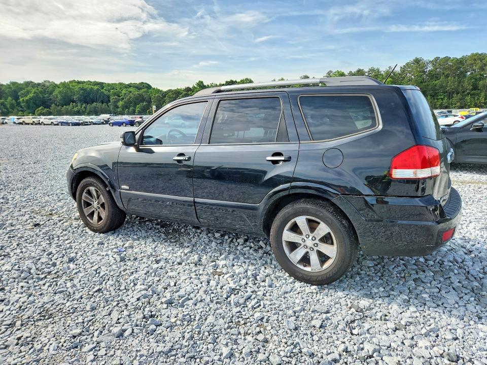 2009 Kia Borrego VIN KNDJJ742295039100 COPART salvage auction — REAR END, Ga - Cert Of Title-Salvage, sold $1,250 on 2026-07-02 (photo 2)