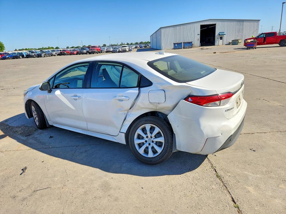 2023 Toyota Corolla VIN JTDBCMFE2P3016431 COPART salvage auction — REAR END, Ca - Salvage Certificate, sold $5,800 on 2026-07-13 (photo 2)