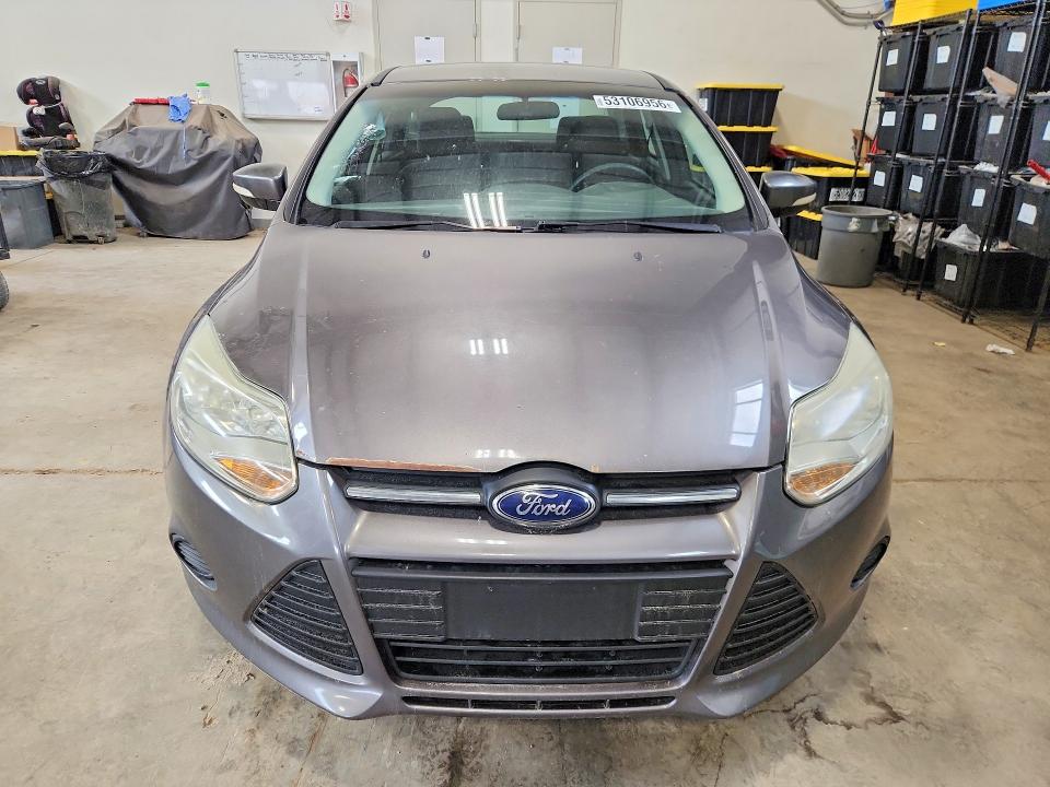 2014 Ford VIN 1FADP3F25EL343647 COPART salvage auction — SIDE, Ab - Bos - Salvage, sold $400 on 2026-07-09 (photo 5)