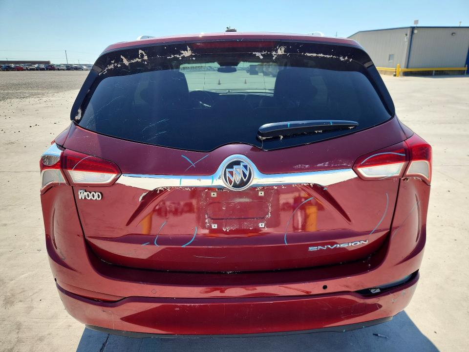 2019 Buick Envision VIN LRBFXCSAXKD000725 COPART salvage auction — FRONT END, Tx - Salvage Vehicle Title, sold $2,200 on 2026-07-10 (photo 6)