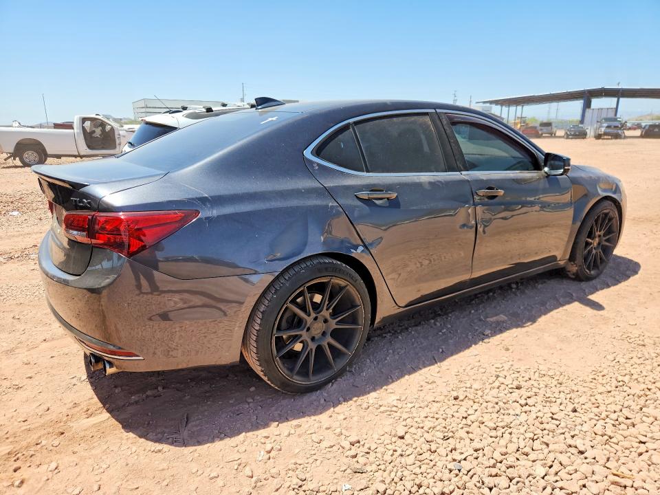 2015 Acura Tlx VIN 19UUB1F56FA019001 COPART salvage auction — SIDE, Az - Cert Of Title - Salvage, sold $3,800 on 2026-07-02 (photo 3)