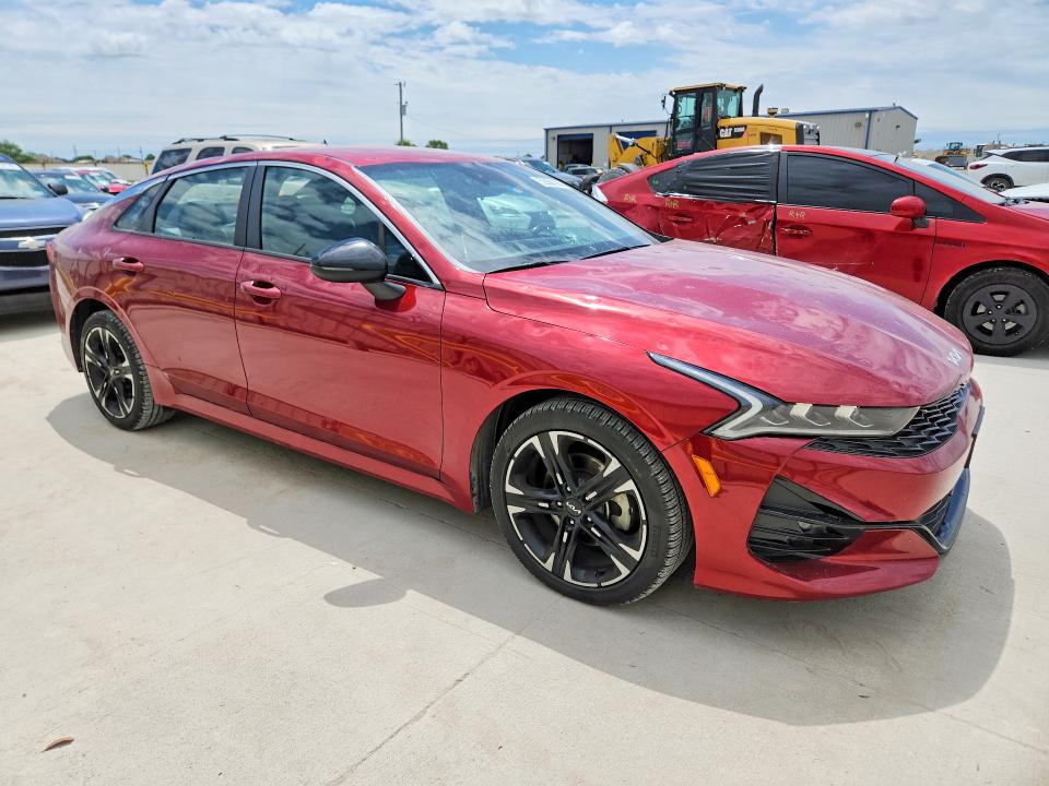 2024 Kia K5 VIN 5XXG64J22RG230736 COPART salvage auction — HAIL, Tx - Certificate Of Title, sold $11,000 on 2026-07-14 (photo 4)