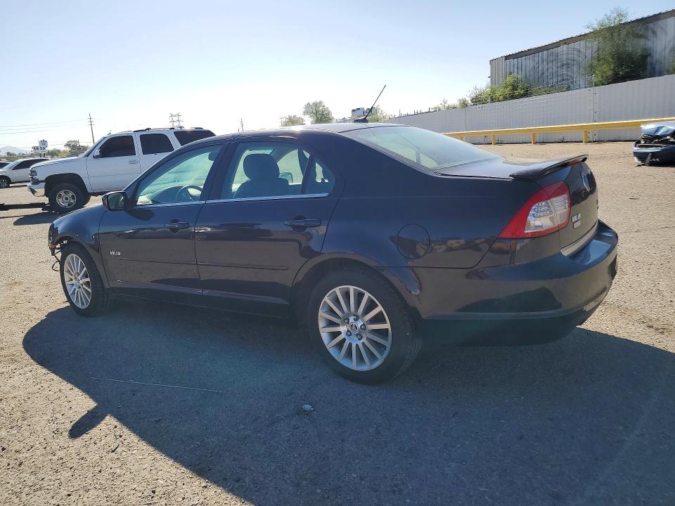 2007 Mercury Milan VIN 3MEHM08177R635570 COPART salvage auction — FRONT END, AZ - CERT OF TITLE - SALVAGE, sold $325 on 2026-07-17 (photo 2)