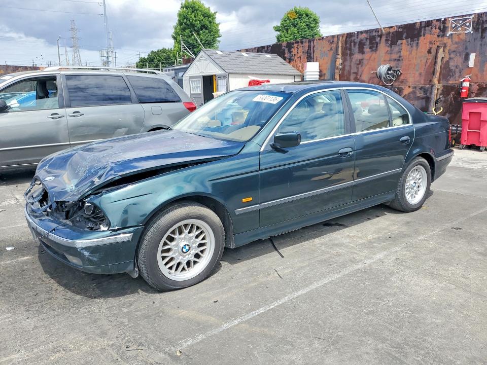 2000 BMW 5 series VIN WBADM6345YGU18707 COPART salvage auction — FRONT END, NE - DIS/DLR/EXP ONLY SALVAGE TITLE, sold $225 on 2026-07-17 (photo 1)