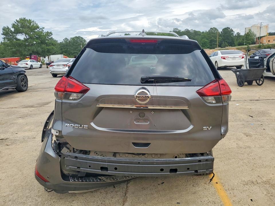2019 Nissan Rogue VIN KNMAT2MT2KP514258 COPART salvage auction — REAR END, Sc - Cert Of Title-Salvage, sold $1,850 on 2026-07-31 (photo 6)