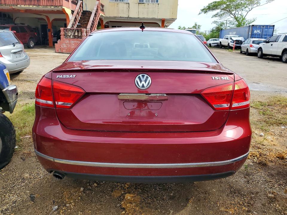 2015 Volkswagen Passat VIN 1VWCS7A38FC106290 COPART salvage auction — MINOR DENT/SCRATCHES, Hi - Certificate Of Salvage, sold $100 on 2026-07-27 (photo 6)