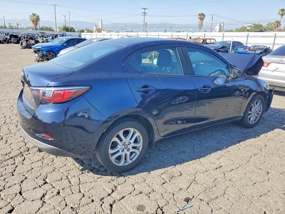 2018 Toyota Yaris VIN 3MYDLBYV1JY304659 COPART salvage auction — FRONT END, Ca - Salvage Certificate, sold $1,100 on 2026-07-02 (photo 3)