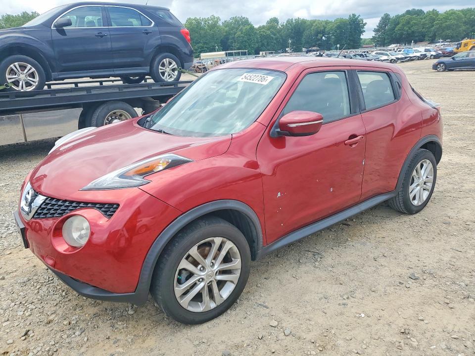 2017 Nissan Juke VIN JN8AF5MR5HT704217 COPART salvage auction — FRONT END, Ar - Certificate Of Title (P), sold $625 on 2026-07-15 (photo 1)
