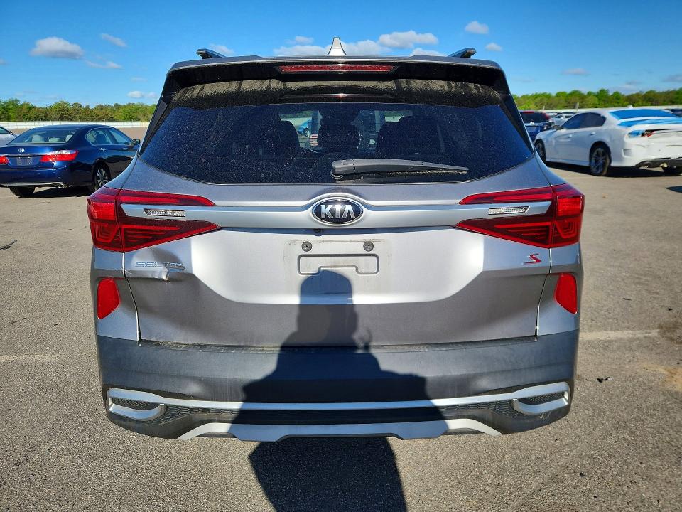 2021 Kia Seltos VIN KNDEUCAA6M7125312 COPART salvage auction — FRONT END, Ny - Mv-907A Salvage Certificate, sold $4,250 on 2026-07-13 (photo 6)