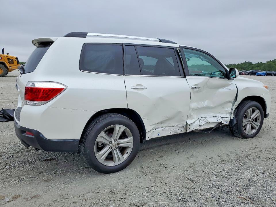2012 Toyota Highlander VIN 5TDYK3EH0CS070841 COPART salvage auction — SIDE, SC - CERT OF TITLE-SALVAGE, sold $2,950 on 2026-07-20 (photo 3)