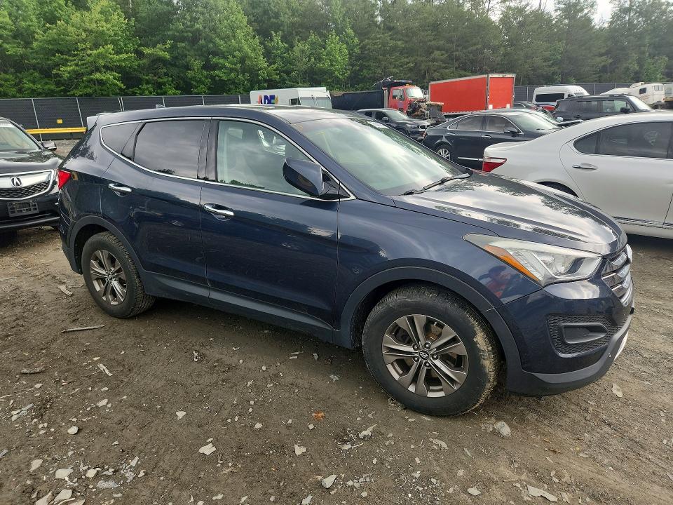 2014 Hyundai VIN 5XYZTDLB6EG134547 COPART salvage auction — VANDALISM, MD - CERT OF SALVAGE > 75% DAMAGE, sold $1,850 on 2026-07-07 (photo 4)