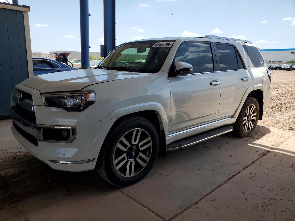 2019 Toyota 4runner VIN JTEZU5JR4K5207014 COPART salvage auction — SIDE, Az - Cert Of Title - Salvage, sold $11,100 on 2026-07-02 (photo 1)
