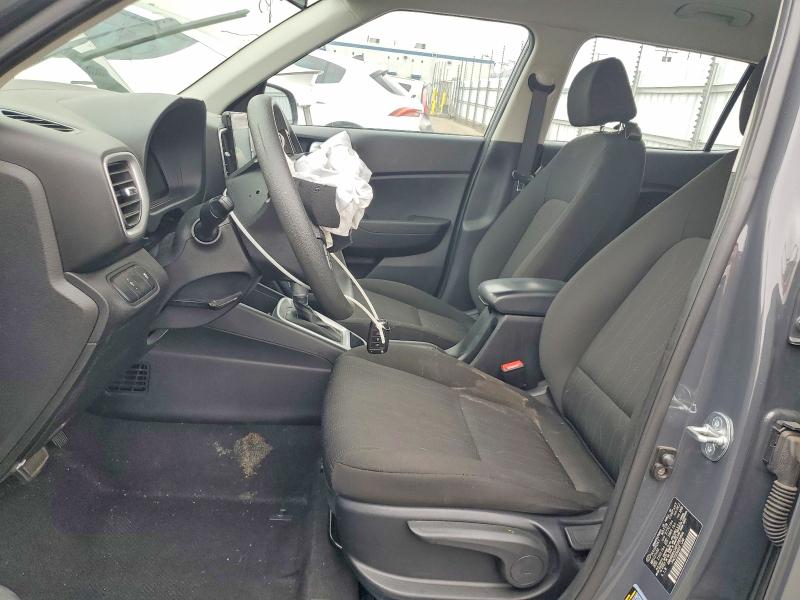 2023 Hyundai Venue VIN KMHRB8A34PU265866 COPART salvage auction — FRONT END, Ca - Salvage Certificate, sold $1,850 on 2026-07-13 (photo 7)