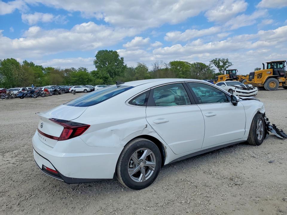 2023 Hyundai Sonata VIN KMHL24JA2PA315131 COPART salvage auction — FRONT END, Id - Salvage Certificate Of Title, sold $4,550 on 2026-07-17 (photo 3)