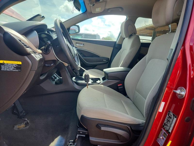 2018 Hyundai Santa fe VIN 5XYZTDLB5JG552947 COPART salvage auction — FRONT END, AL - CERT OF TITLE-SALVAGE TITLE, sold $1,750 on 2026-07-29 (photo 7)