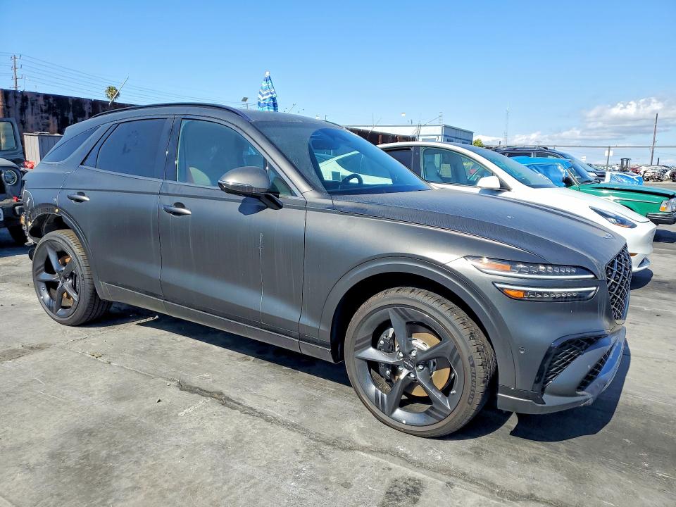 2026 Genesis VIN KMUMEDTC9TU236446 COPART salvage auction — REAR END, Ca - Salvage Certificate, sold $16,700 on 2026-07-24 (photo 4)
