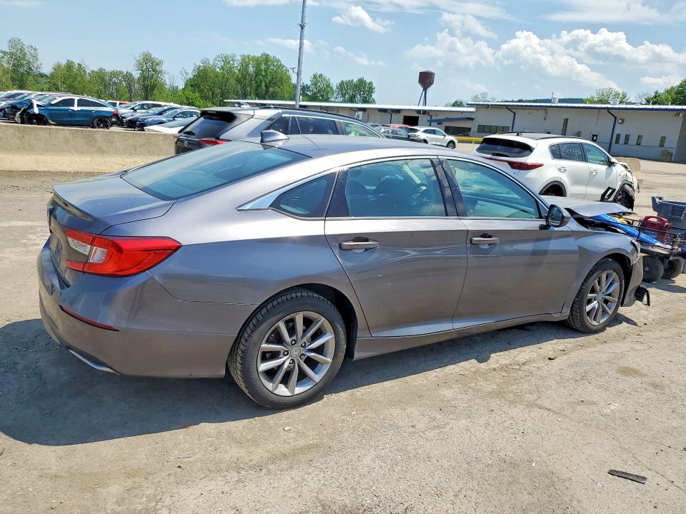 2021 Honda Accord VIN 1HGCV1F17MA071377 COPART salvage auction — FRONT END, Ny - Mv-907A Salvage Certificate, sold $4,300 on 2026-07-09 (photo 3)