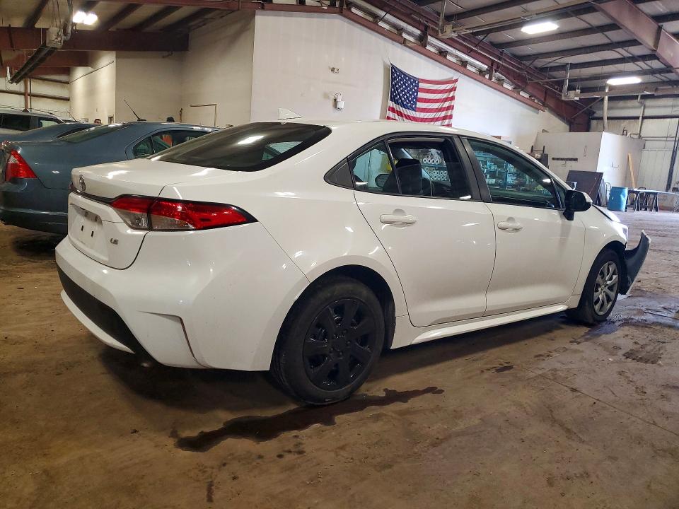 2021 Toyota Corolla VIN 5YFEPMAEXMP183986 COPART salvage auction — FRONT END, Mi - Cert Of Title-Salvage Vehicle, sold $4,400 on 2026-07-06 (photo 3)