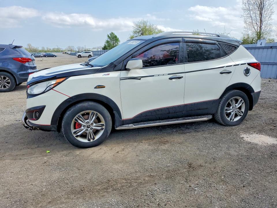 2012 Hyundai VIN KM8JU3AC3CU502061 COPART salvage auction — FRONT END, On - Permit Salvage, sold $200 on 2026-07-21 (photo 1)