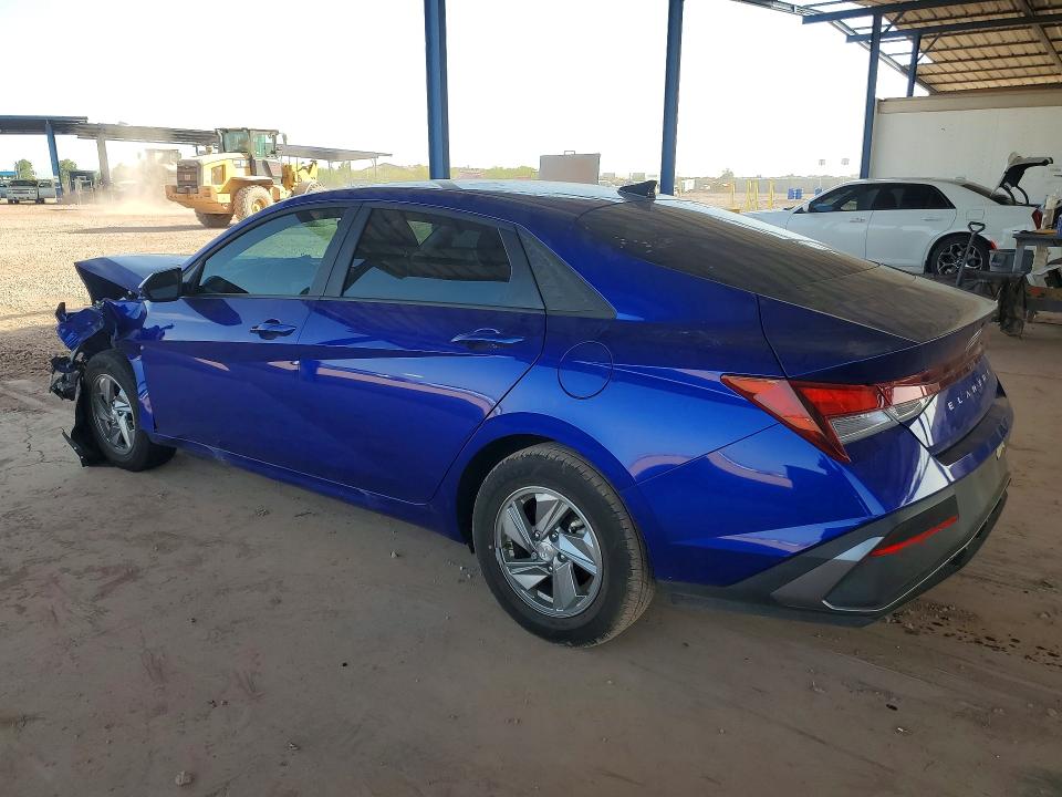 2025 Hyundai Elantra VIN KMHLL4DG2SU987663 COPART salvage auction — FRONT END, AZ - CERT OF TITLE - SALVAGE, sold $1,400 on 2026-07-28 (photo 2)