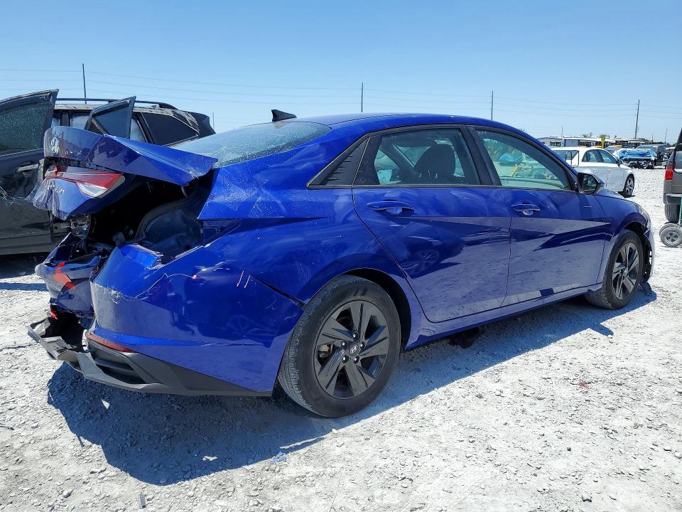 2022 Hyundai VIN KMHLM4AG2NU361374 COPART salvage auction — REAR END, Fl - Cert Of Title Slvg Rebuildable, sold $2,700 on 2026-07-31 (photo 3)