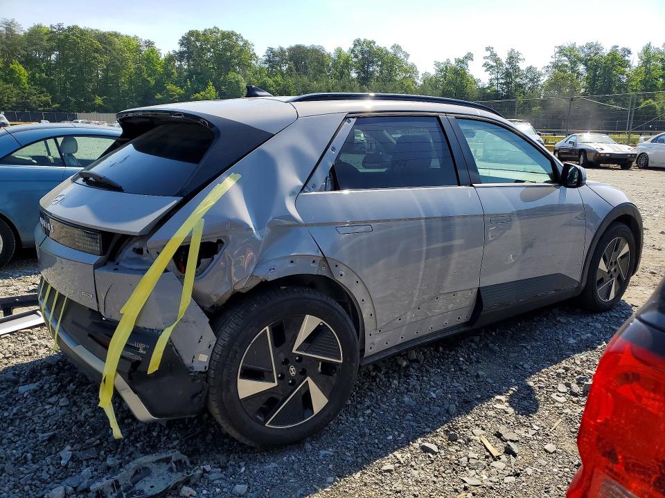 2025 Hyundai Ioniq VIN 7YAKNDDC4SY030430 COPART salvage auction — REAR END, Va - Cert Of Title - Salvage, sold $775 on 2026-07-31 (photo 3)