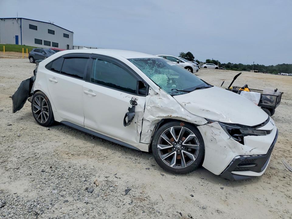 2022 Toyota Corolla VIN 5YFS4MCE7NP111475 COPART salvage auction — FRONT END, Ga - Cert Of Title-Salvage, sold $3,450 on 2026-07-08 (photo 4)