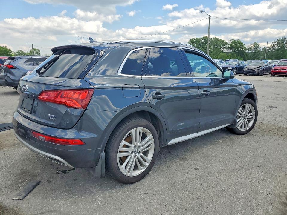 2018 Audi Q5 VIN WA1CNAFY7J2205123 COPART salvage auction — WATER/FLOOD, Id - Salvage Certificate Of Title, sold $9,000 on 2026-07-09 (photo 3)